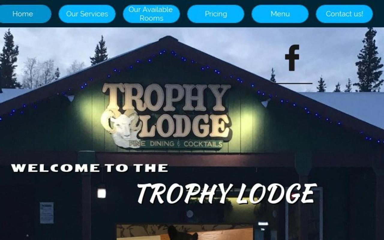 Delta Junction Trophy Lodge Accommodations מראה חיצוני תמונה